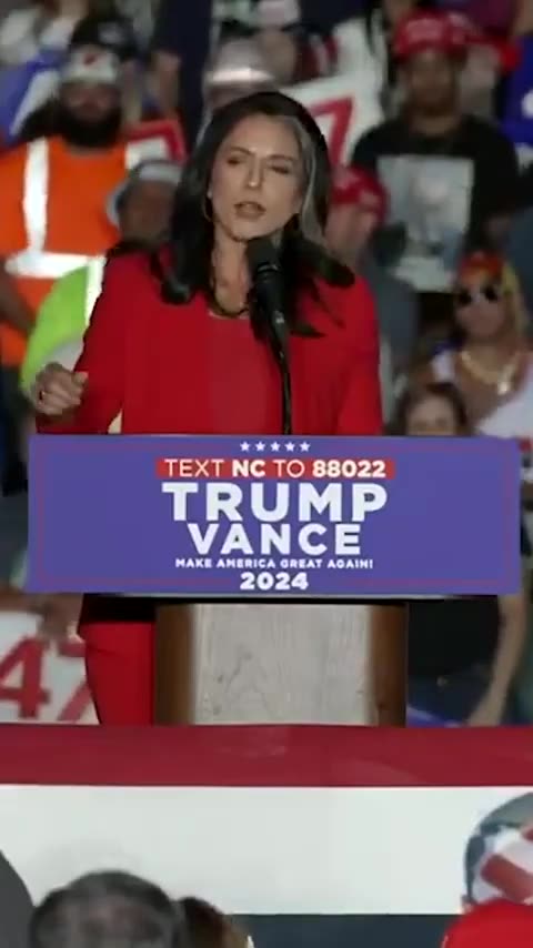 Donald J Trump - Welcome to the Party, Tulsi