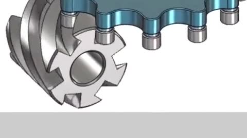 Operation principle of special-shaped gear