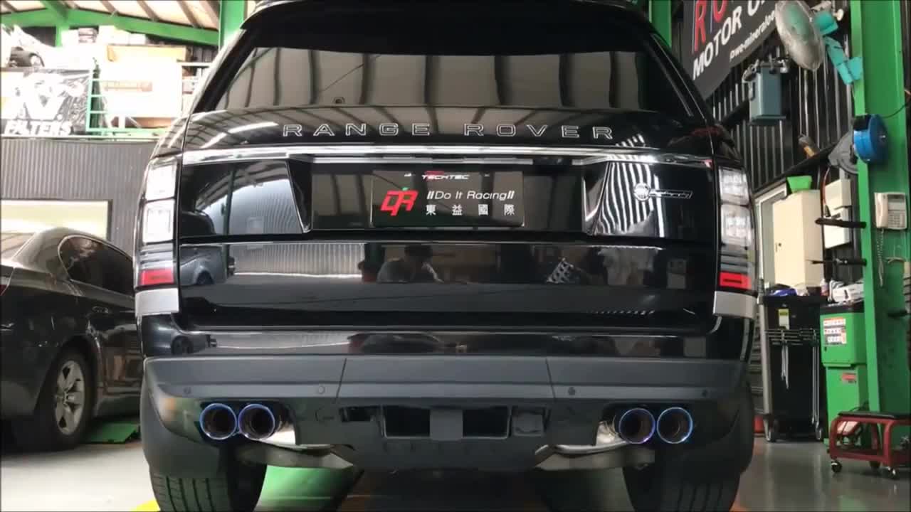 Range Rover SVR Autobiography x Fi Exhaust - Sound Check l Badass Sound !