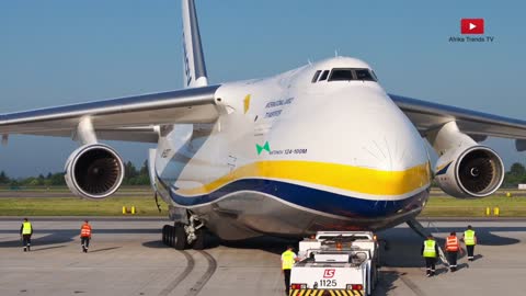 Here is Why the Worlds largest Aircraft quickly landed in Ghana