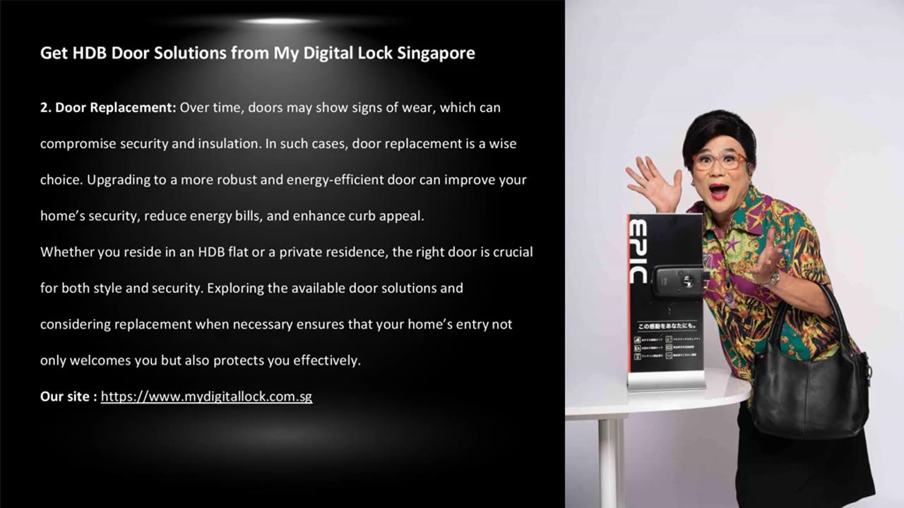 Get HDB Door Solutions from My Digital Lock Singapore