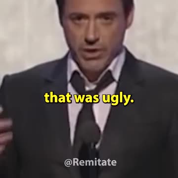 Robert Downey Jr pays tribute to Mel Gibson in EPIC speech about forgiveness