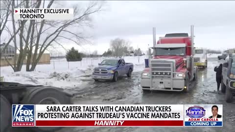 Canadian protesters tell Hannity how they feel about Trudeau