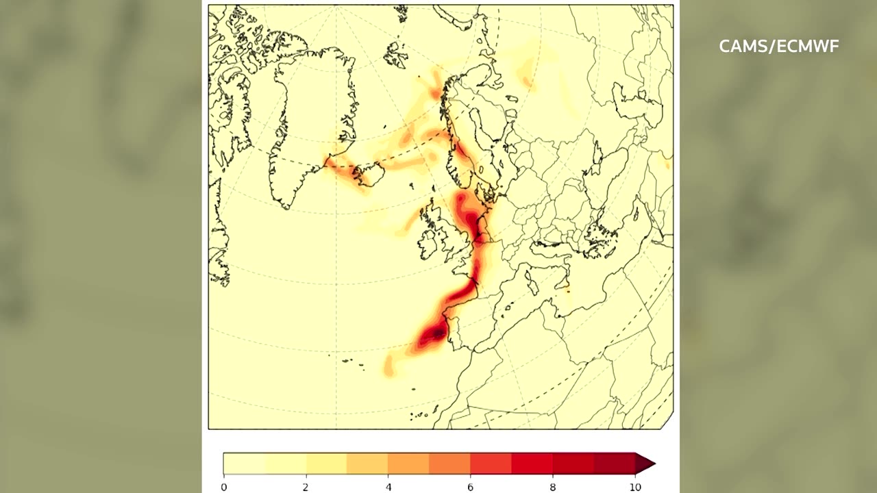 Gas cloud from Iceland volcano eruption reaches Europe