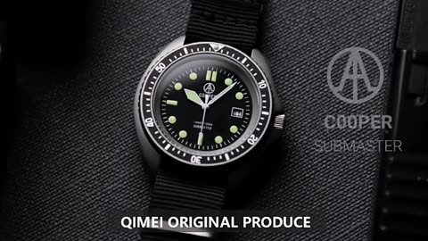 Factory Original 42mm Cooper Submaster SAS SBS Military 300M Diver Men's Classical Watch