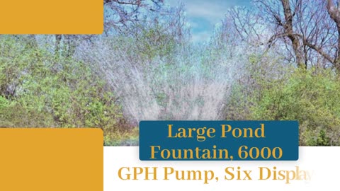 Pond Fountains