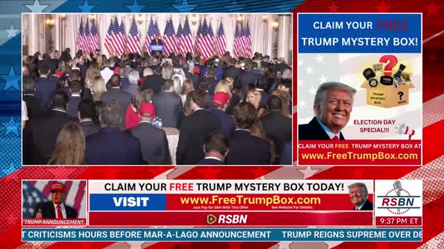 FULL SPEECH: President Trump Announces 2024 run at Mar-a-Lago