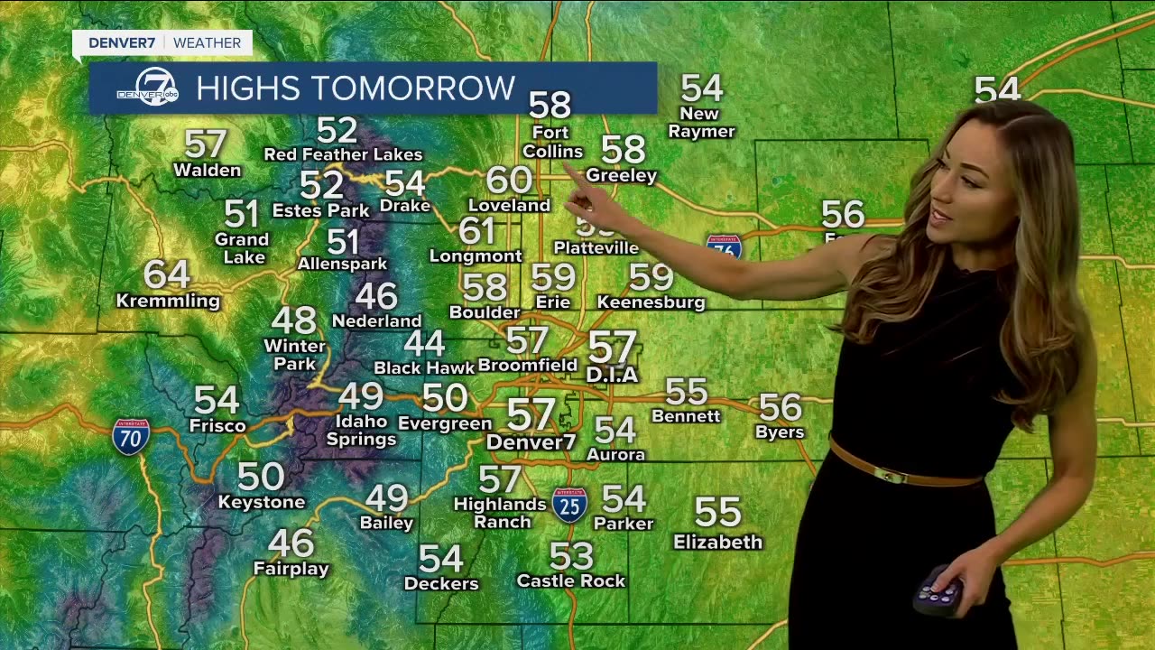 Cool and unsettled Mother's Day across CO