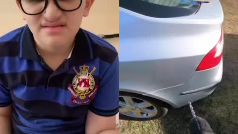 Why this loss? Look what he did to the car.