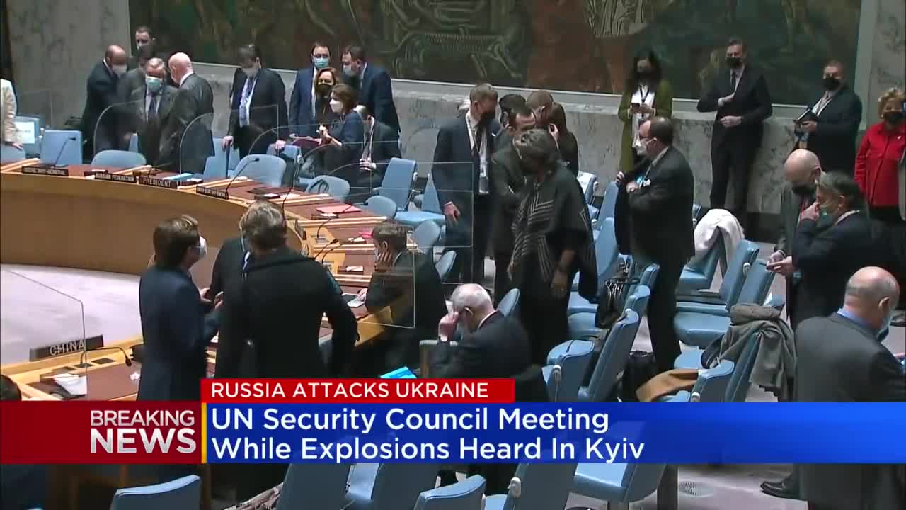 Explosion Heard in kyiv As Nato says Russia's Attack on Ukraine has begun