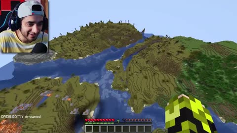 Minecraft, But We are doing a PARKOUR RACE