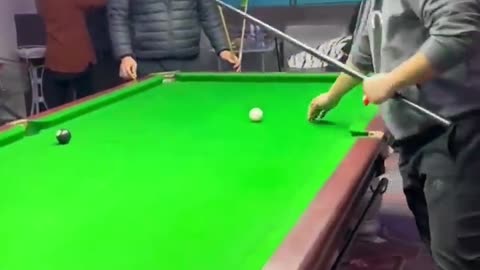 Funny video funny way of play pool