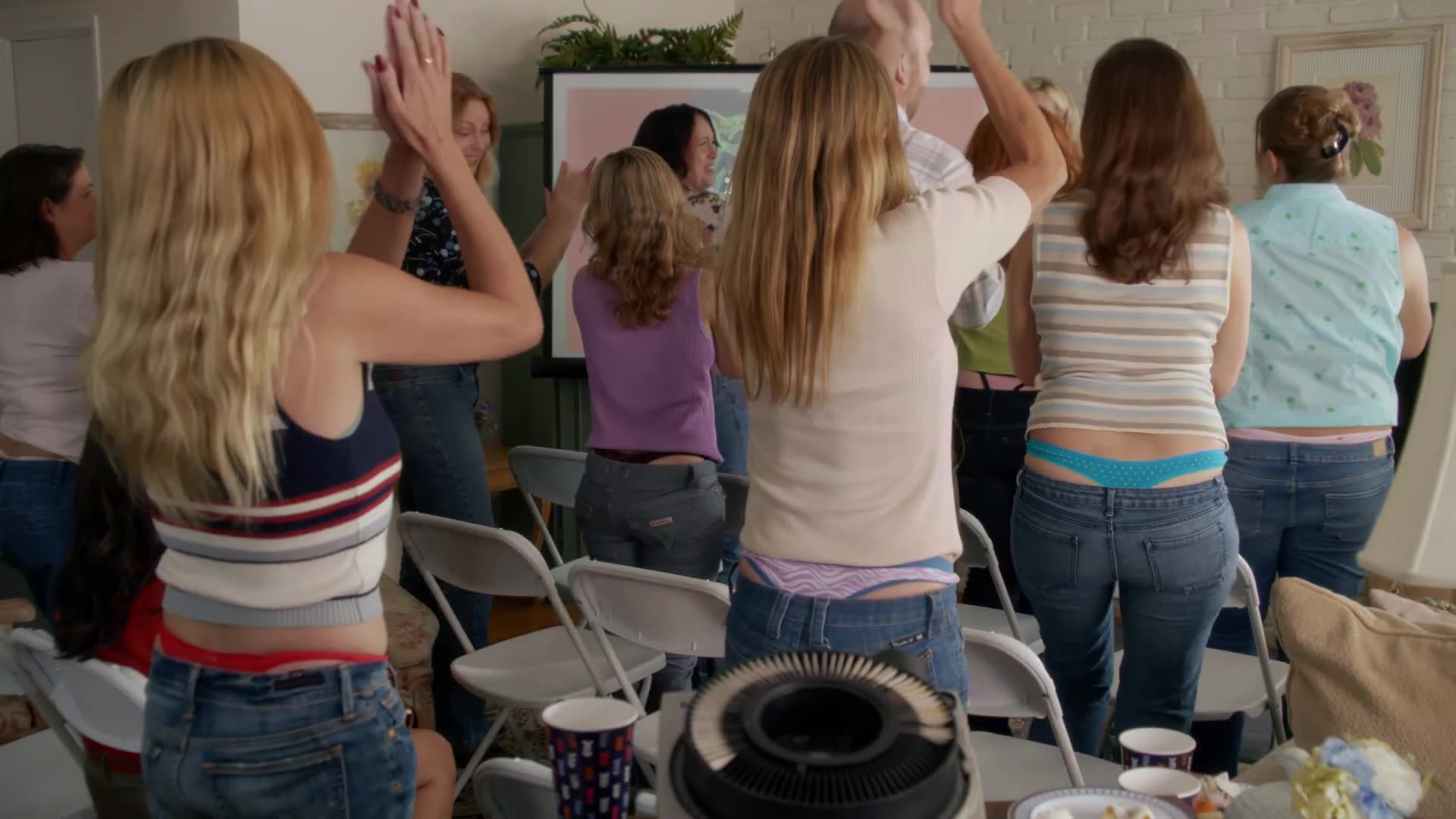 Women at Meeting ALL Have Their Thongs Showing | Fresh Off The Boat