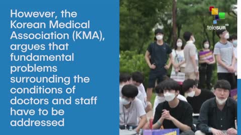 South Korean doctors and medical staff go on strike