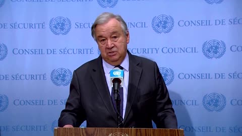 'We need de-escalation now': UN Chief