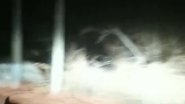 Experience the roller coaster at night and relax