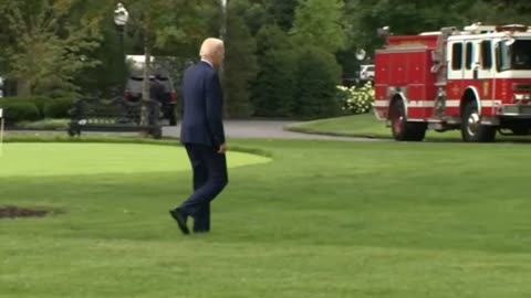 FULL VIDEO: Biden Arrives Back At White House After 11-Day Vacation, Ignores Reporters' Questions