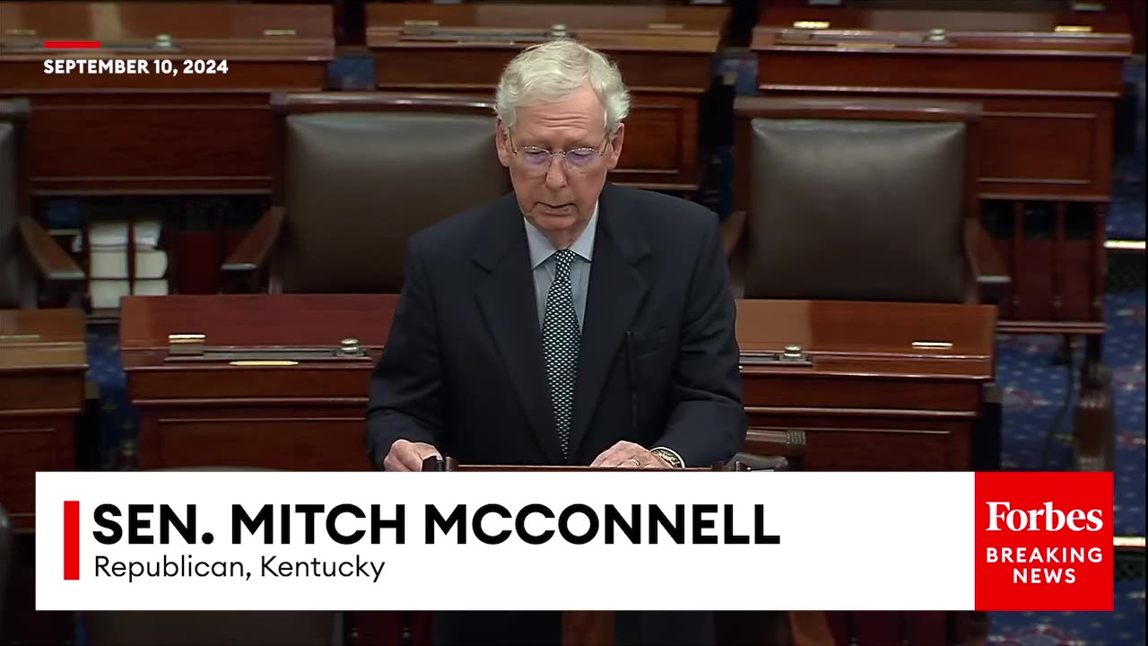 'A Breeding Ground For Childish Radicalism': Mitch McConnell Rips Into Columbia Over Gaza Protests