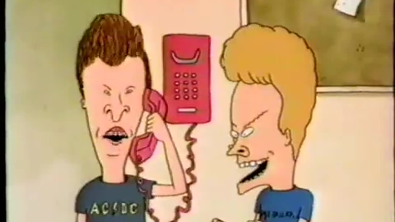 Beavis & Butthead Scream At Stuart