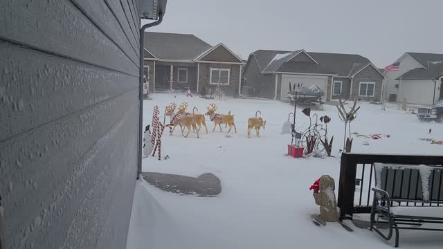 Snow Ottawa KS 12-22-22