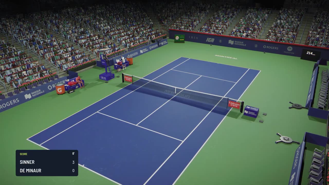 TIEBREAK - Novak Djokovic Vs Roger Federer I Beijing Arena I Expert Difficulty