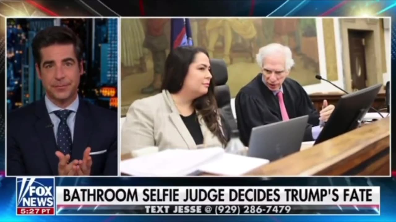 Jesse Watters EXPOSES lunatic judge in NY Trump case... it gets really weird