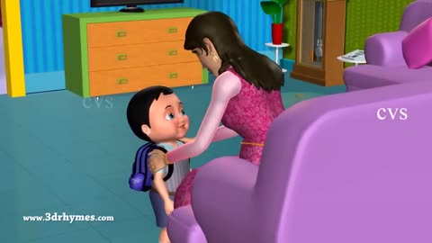 Johny Johny Yes Papa Nursery Rhyme | 3D Animation Rhymes & Songs For Children