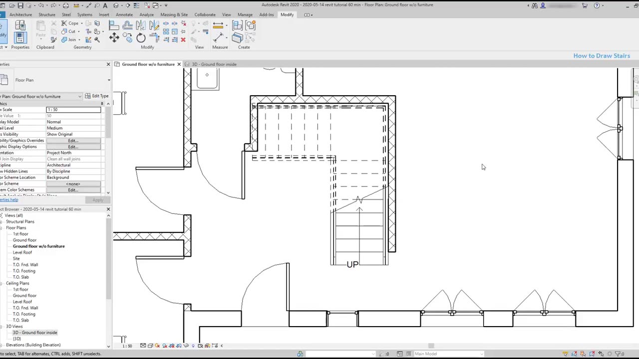 Revit - Complete Tutorial for Beginners - Learn to use Revit in 60 minutes - Part 5