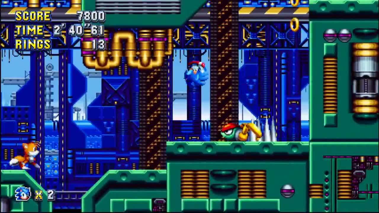 Let's Play Sonic Mania! Part 2 Does the water ever end