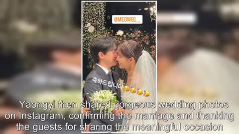 Popular Korean Webtoon Artist Surprises Fans With A Beautiful Wedding
