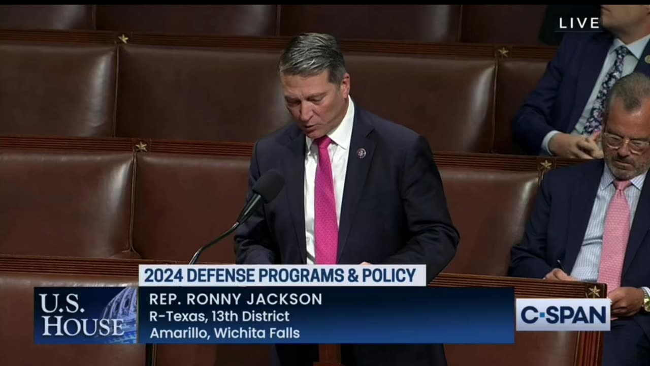 Congressman Ronny Jackson Floor Speech NDAA