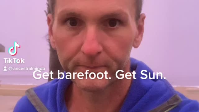 Get barefoot