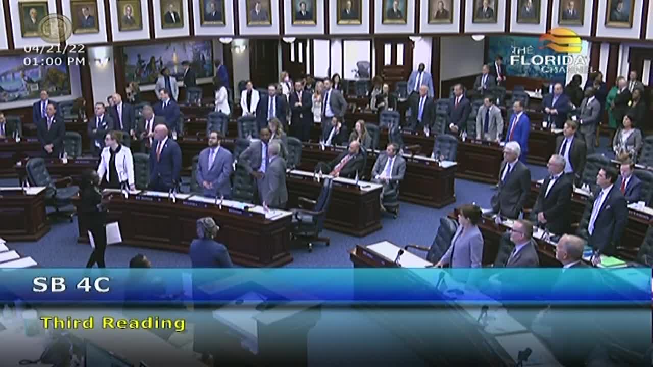 FLORIDA HOUSE VOTES IN FAVOR TO STRIP DISNEY OF PRIVILEGE TAX & SELF GOVERNING STATUS