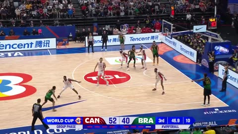 Canada 🇨🇦 vs Brazil 🇧🇷 - Condensed Game - FIBA Basketball World Cup 2023