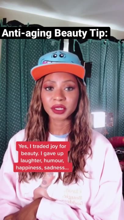 Anti-Aging Beauty tip. (Funnies)