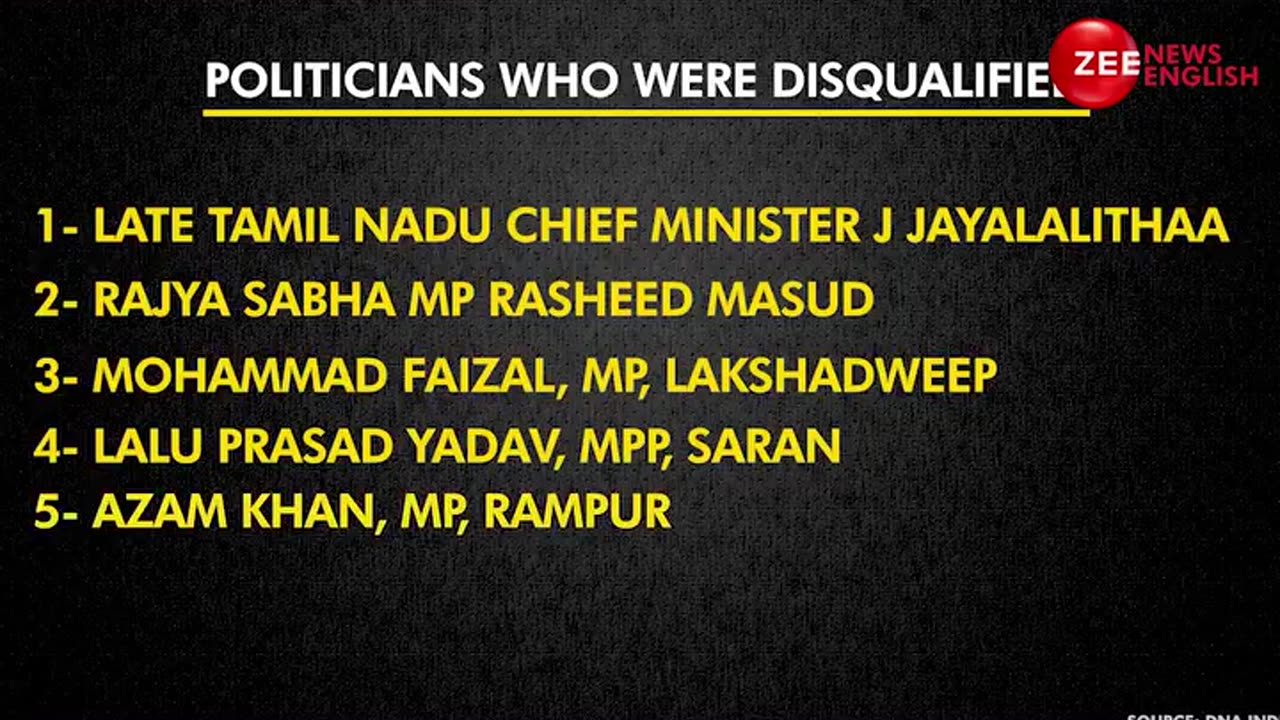 Rahul Gandhi Disqualified As MP What Lies Aheda?