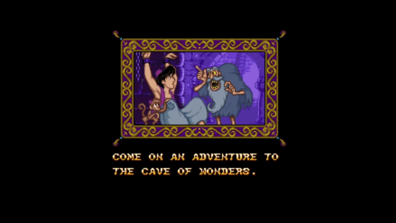 Game Aladdin Snes stage 2 part 1 super nintendo