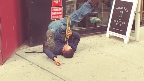 NYC Street Musician