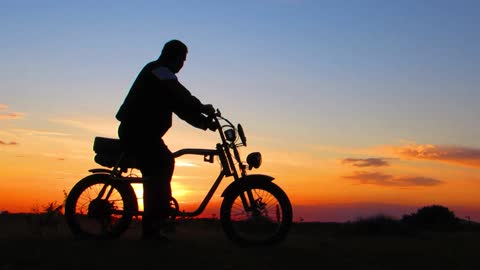 Sunset Biking