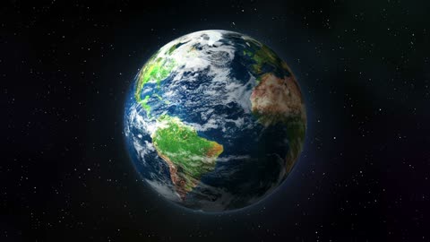 HD Earth Rotation Cloud Penetration