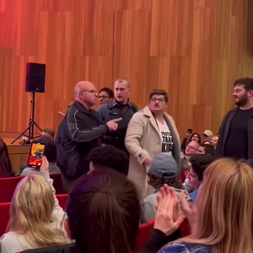 Two Leftist-Heckler, Michael Knowles's Speech