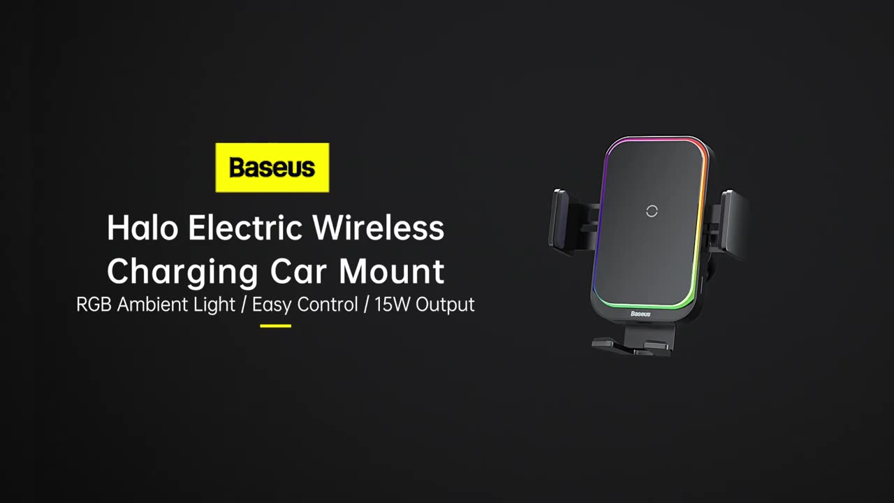 Wireless Car Charger, 15W QI fast in Car Wireless Charger