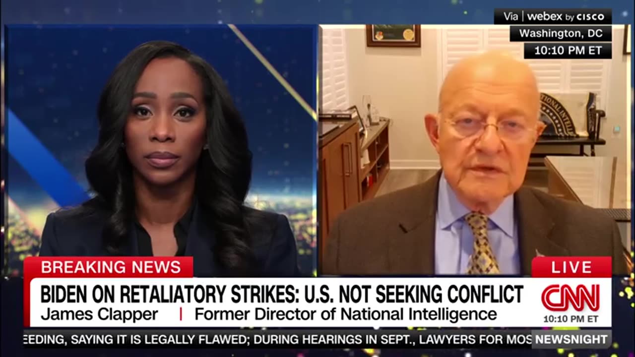 Clapper: We Shouldn’t Have Said We Are Not Going to Strike in Iran