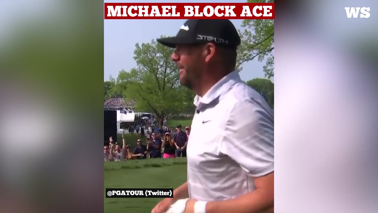 Michael Block aced a Hole-In-One at the PGA Championship final round