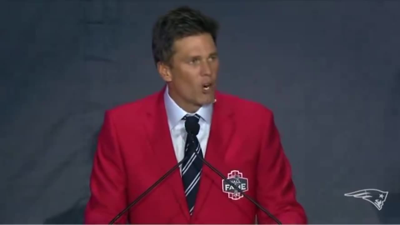 Tom Brady gives the advice EVERYONE needs in epic Hall of Fame speech