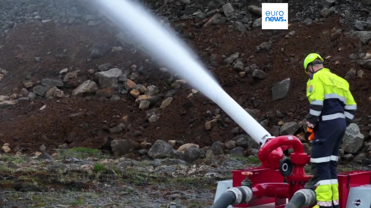 Island versucht sich vor neuem Vulkanausbruch zu schützen