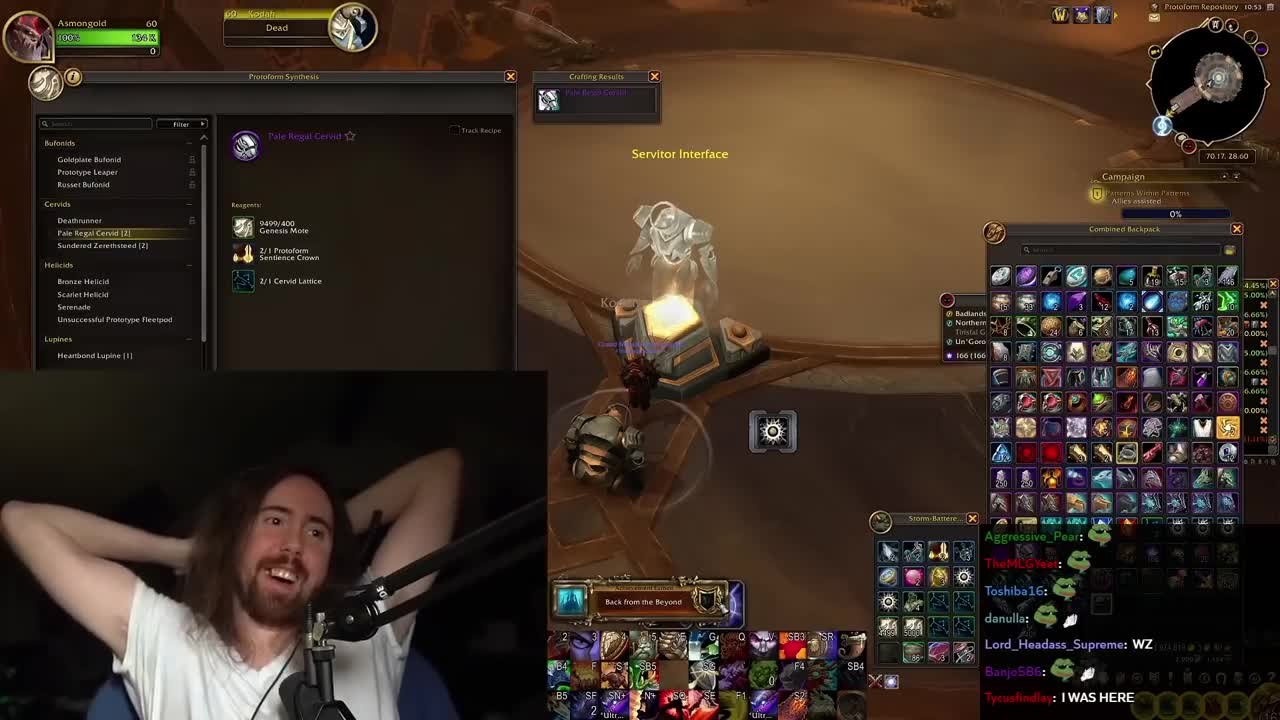 Asmongold finally beats WoW Shadowlands