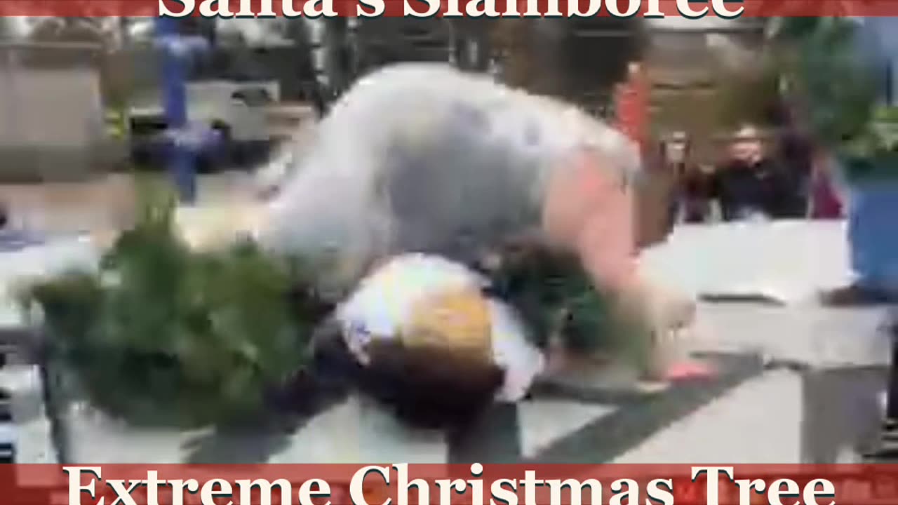 NAWA Santa's Slamboree featuring The Extreme Christmas Tree Death Match!