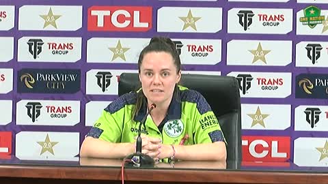 Ireland Captain Laura Delany Press Conference Following the T20I Series PCB MW2T