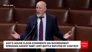 Chip Roy Directly Refutes AOC's House Floor Speech As Lawmakers Battle Over Debt Limit